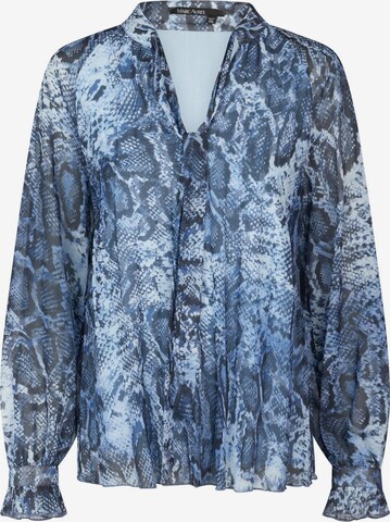 MARC AUREL Blouse in Blue: front