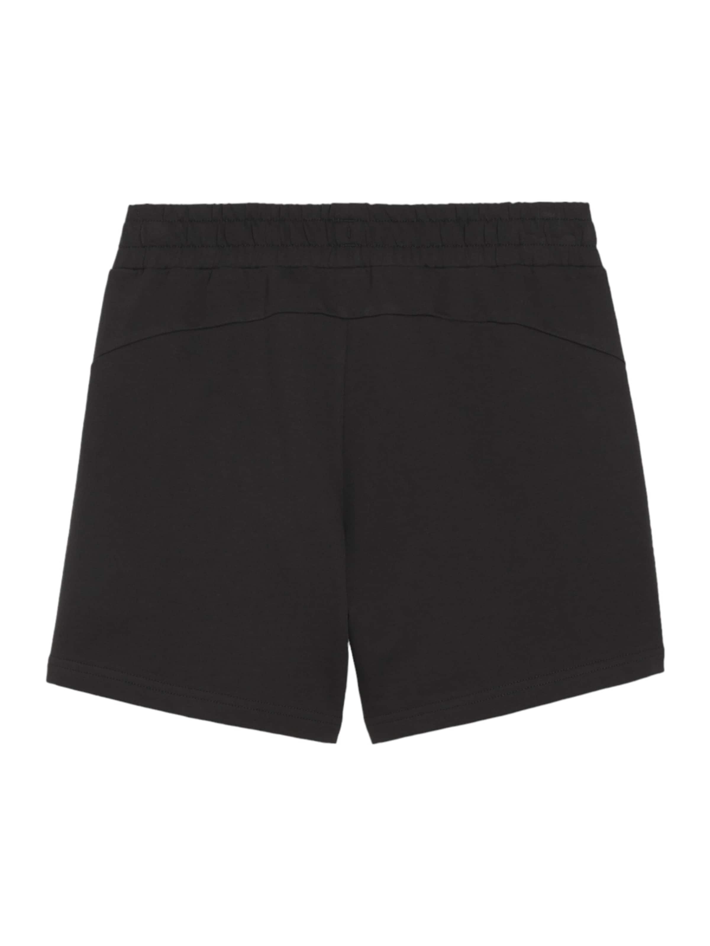 PUMA Regular Sporthose 'TeamGoal' in Schwarz