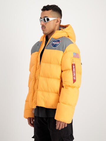 ALPHA INDUSTRIES Демисезонная куртка 'HP NASA' в Оранжевый