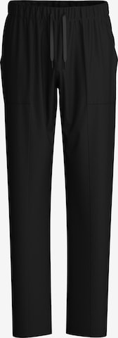 CALIDA Pyjamahose 'RMX Sleep Weekend' in Schwarz: Vorderseite