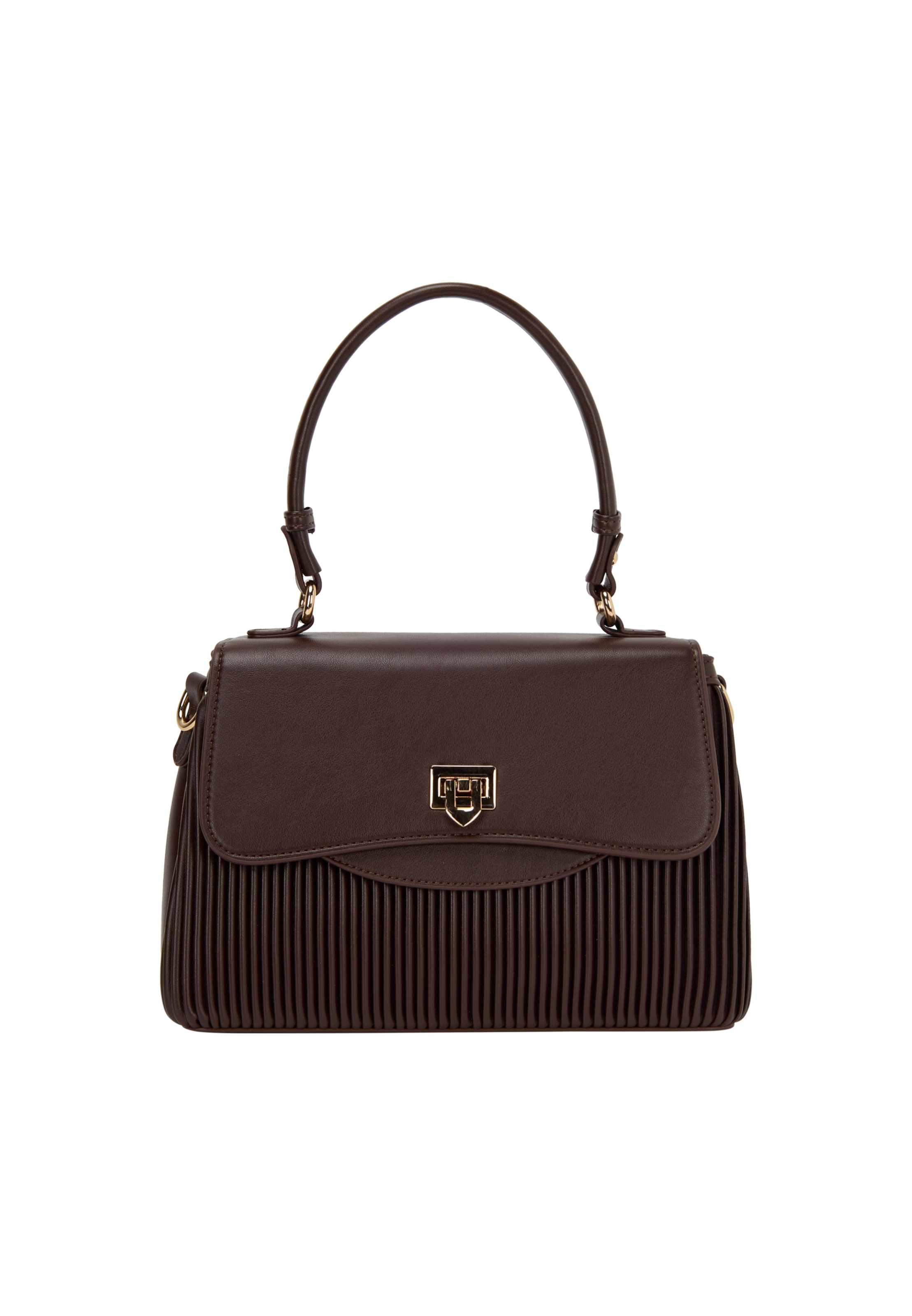 faina Handtas in Bruin: voorkant