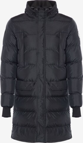 CARISMA Winter Coat in Black: front