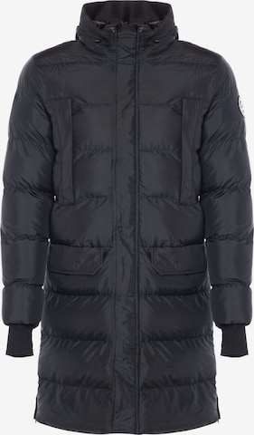 CARISMA Winter Coat in Black: front