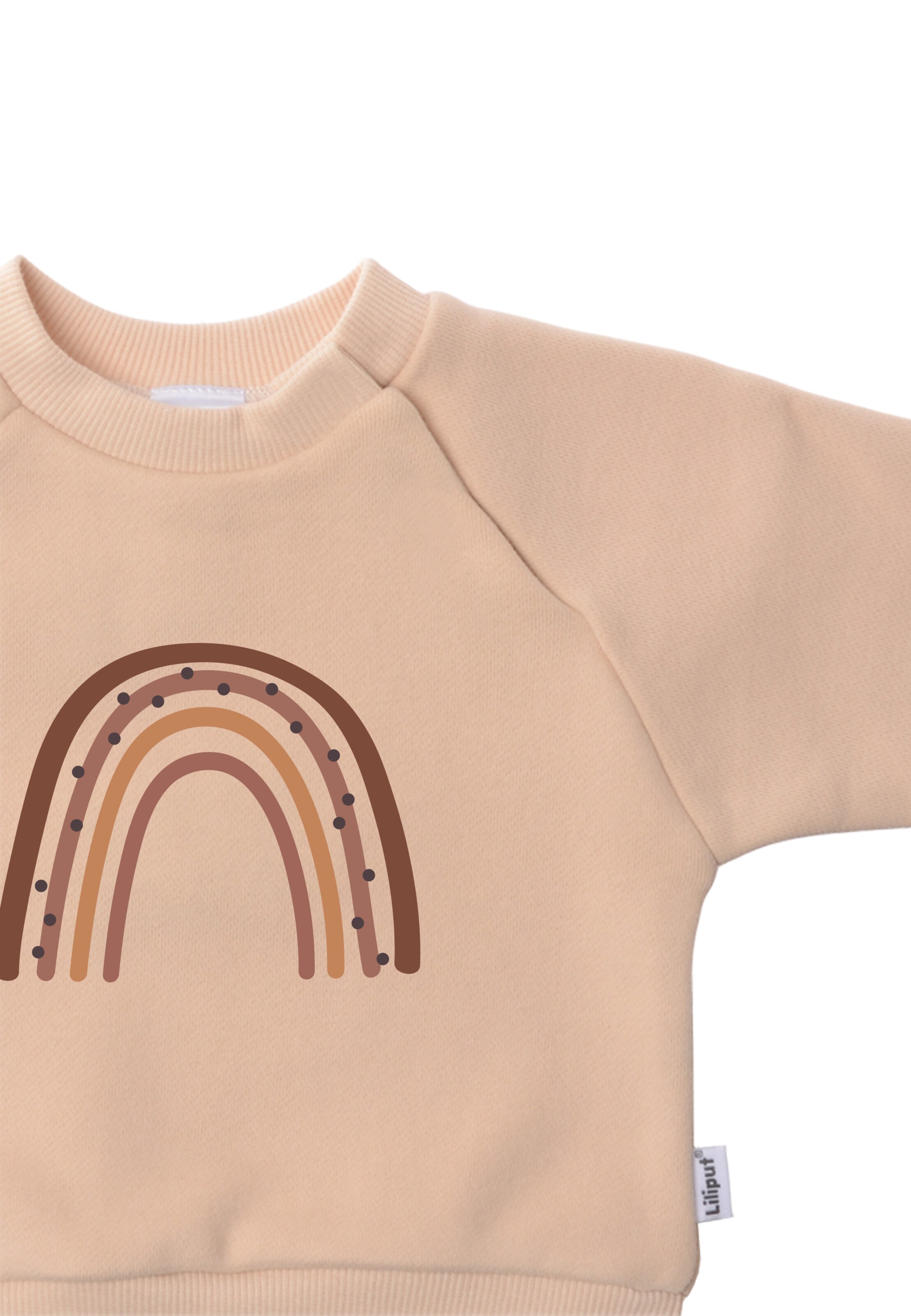 LILIPUT Sweatshirt 'Regenbogen' in Beige