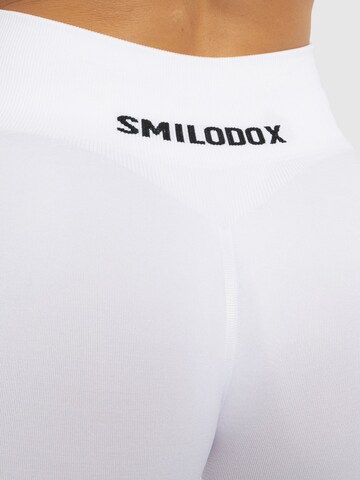 Smilodox Skinny Leggings ' Cetrina ' in Weiß