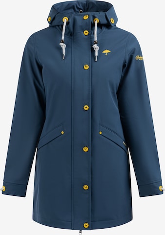 Schmuddelwedda Weatherproof jacket in Blue: front