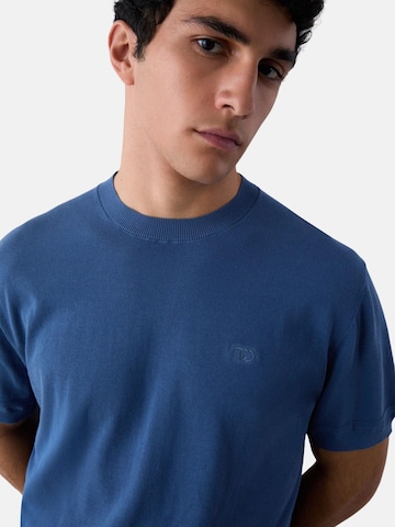 Liu Jo Shirt 'LIU JO UOMO MAGLIA SHORTCREPE Maglieria' in Blauw