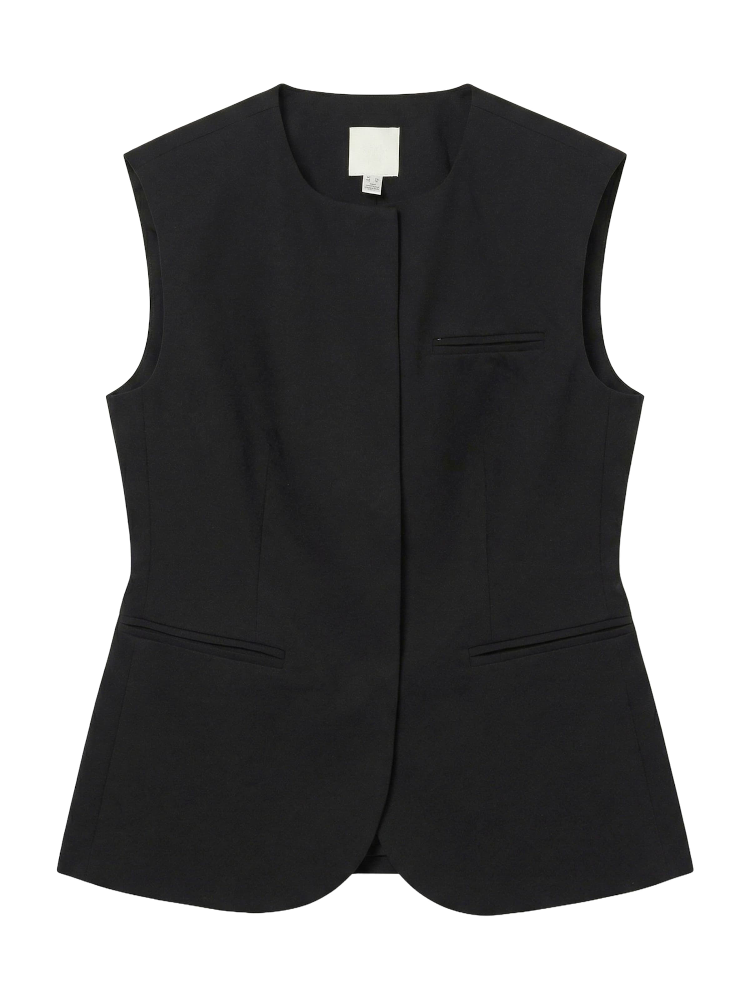 VERO MODA - Chaleco para traje 'VMGABBY' en negro: frente
