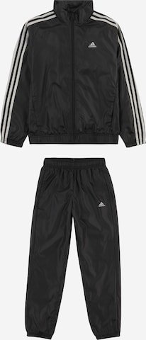 ADIDAS PERFORMANCE Tracksuit 'Essentials' in Black: front
