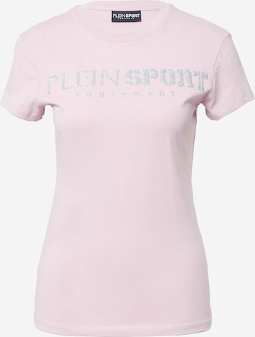 Plein Sport T-shirt i rosa: framsida