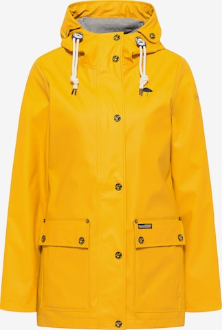 Schmuddelwedda Between-season jacket in Yellow: front