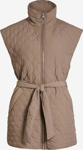 OBJECT Bodywarmer 'RANDY' in Beige: voorkant