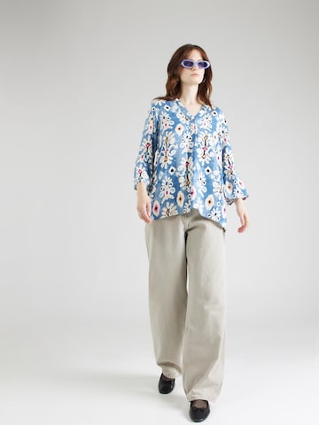 Sublevel Bluse in Blau