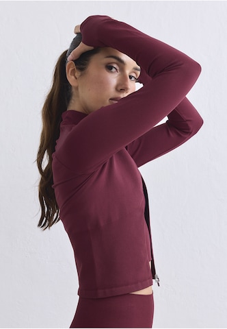 Veste de survêtement Aim'n en rouge