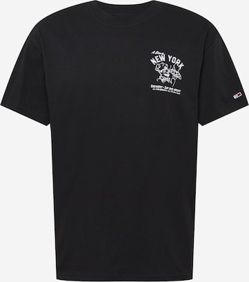 Tommy Jeans T-Shirt in Schwarz: predná strana