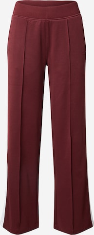 Loosefit Pantalon TOMMY HILFIGER en rouge : devant