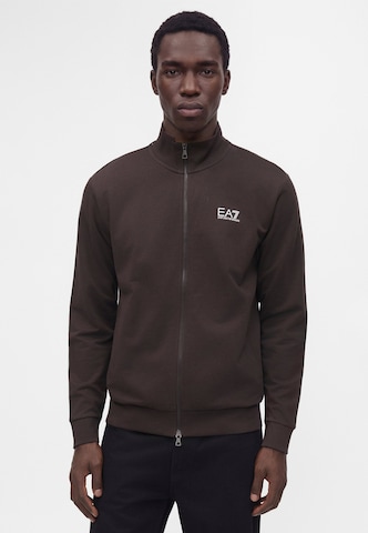 EA7 Emporio Armani Sweatjakke i brun