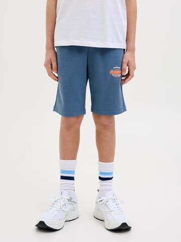 Jack & Jones Junior Regular Pants in Blue: front