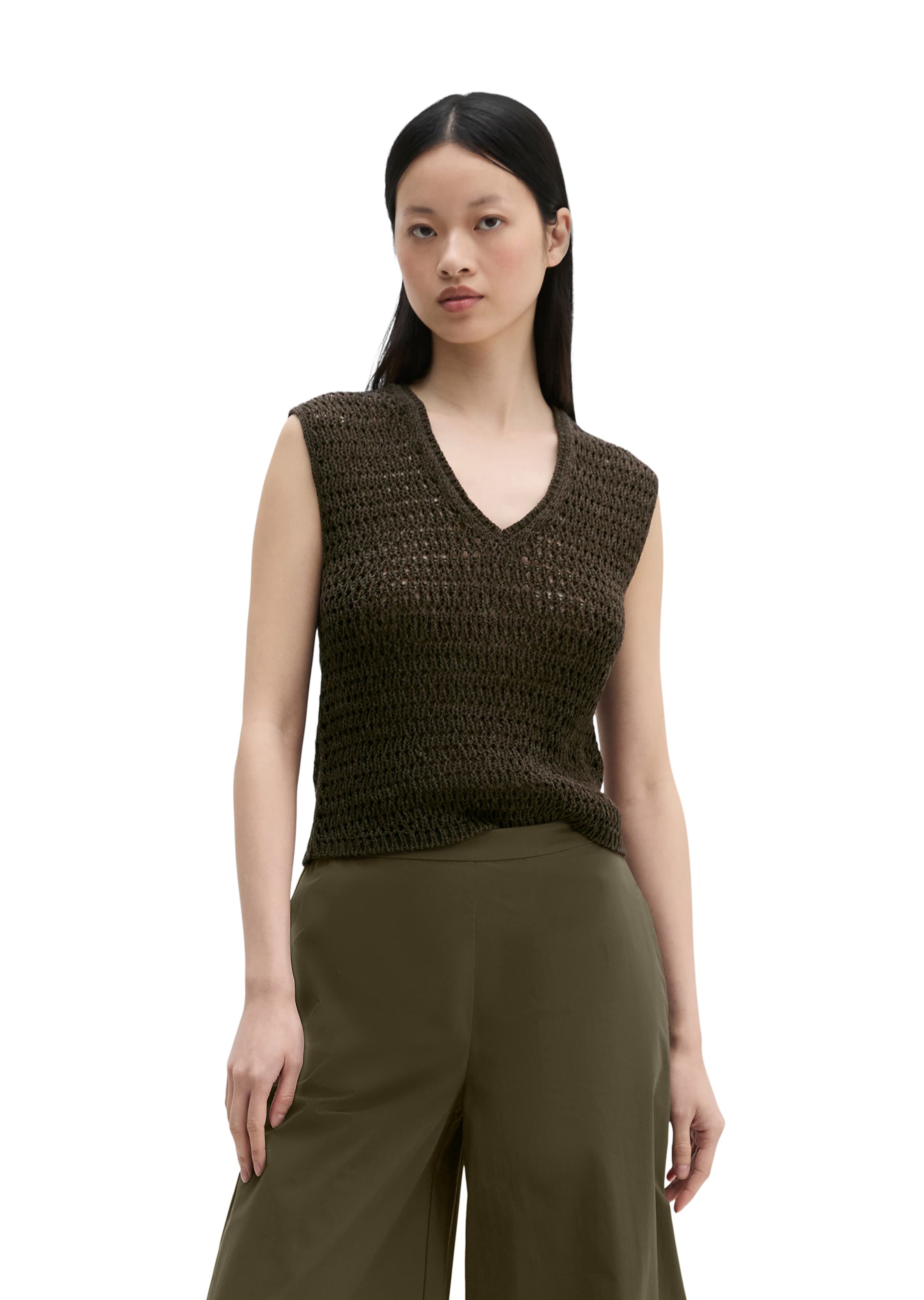 Marc O'Polo Sweater in Green: front