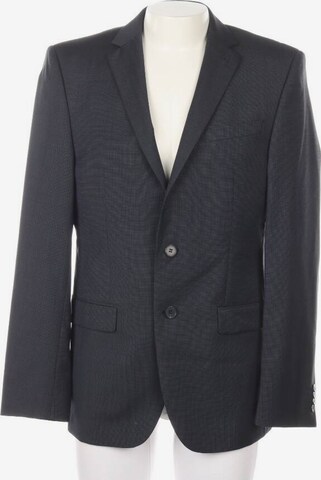 HECHTER PARIS Suit Jacket in M-L in Blue: front