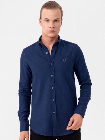 By Diess Collection Regular Fit Skjorte i blå: forside