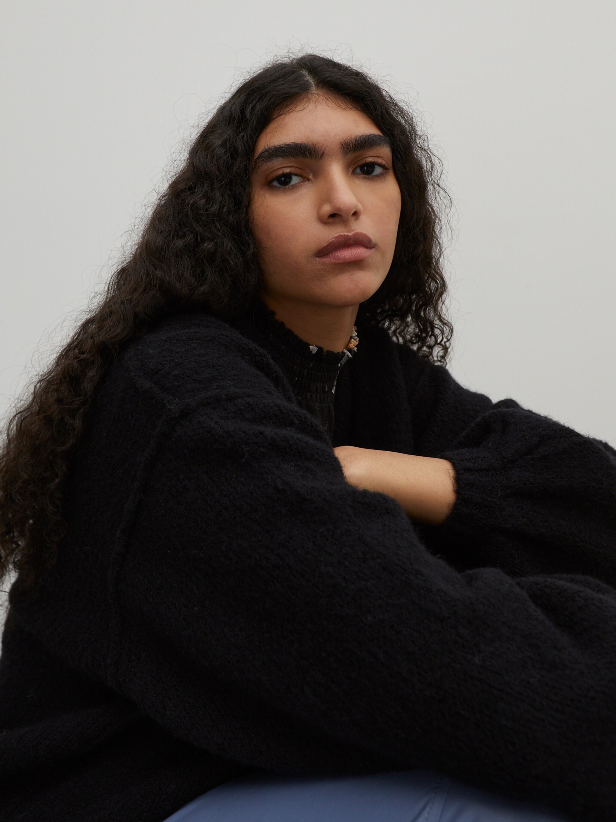 EDITED Produkte Cardigan 'Eliana' schwarz