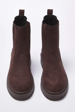 Trendyol - Botas Chelsea en marrón