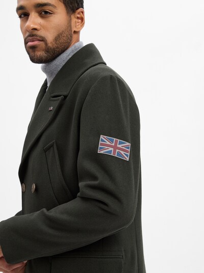 Finshley & Harding London Veste mi-saison 'Lennard' en olive, Vue avec produit