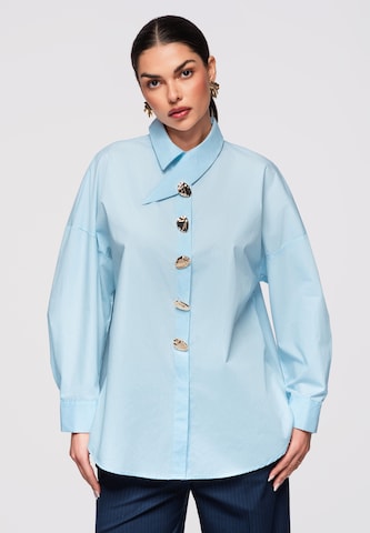 Ombre Blouse 'OW-SH-E0014' in Blauw