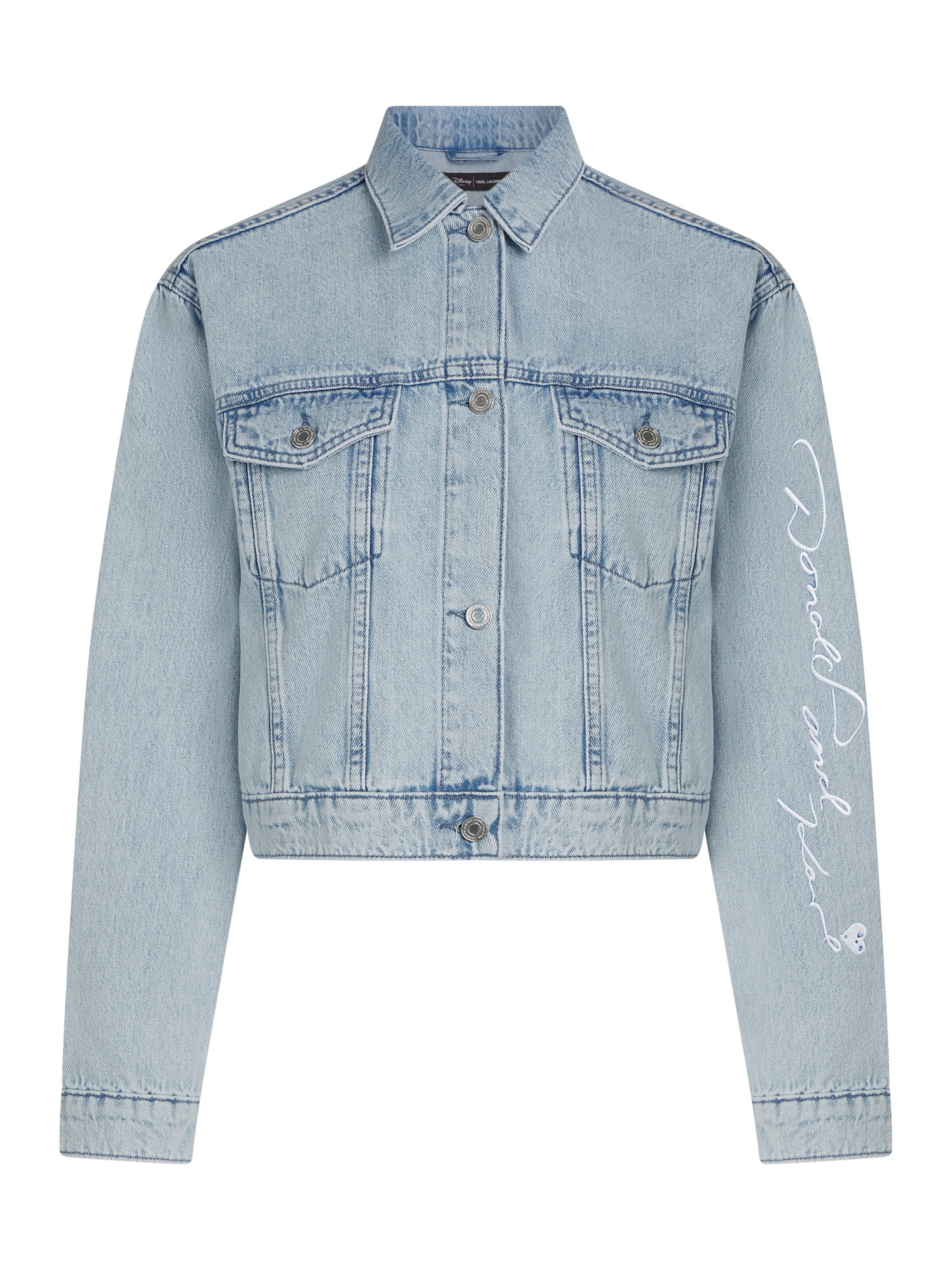 Geacă de primăvară-toamnă 'Disney X' Karl Lagerfeld pe albastru deschis / galben / negru / alb, Vizualizare produs