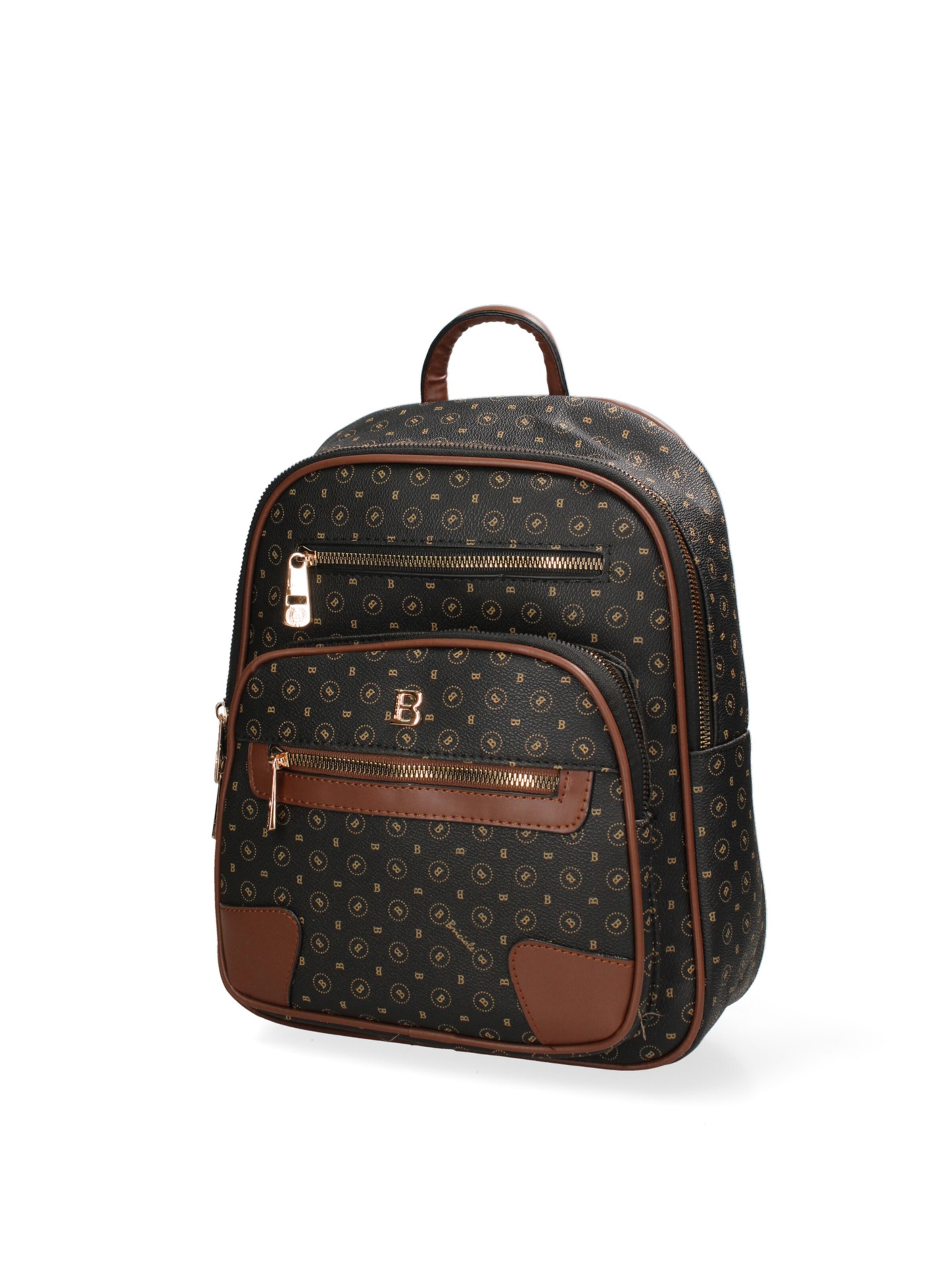 Briciole Rucksack in Schwarz: Vorderseite