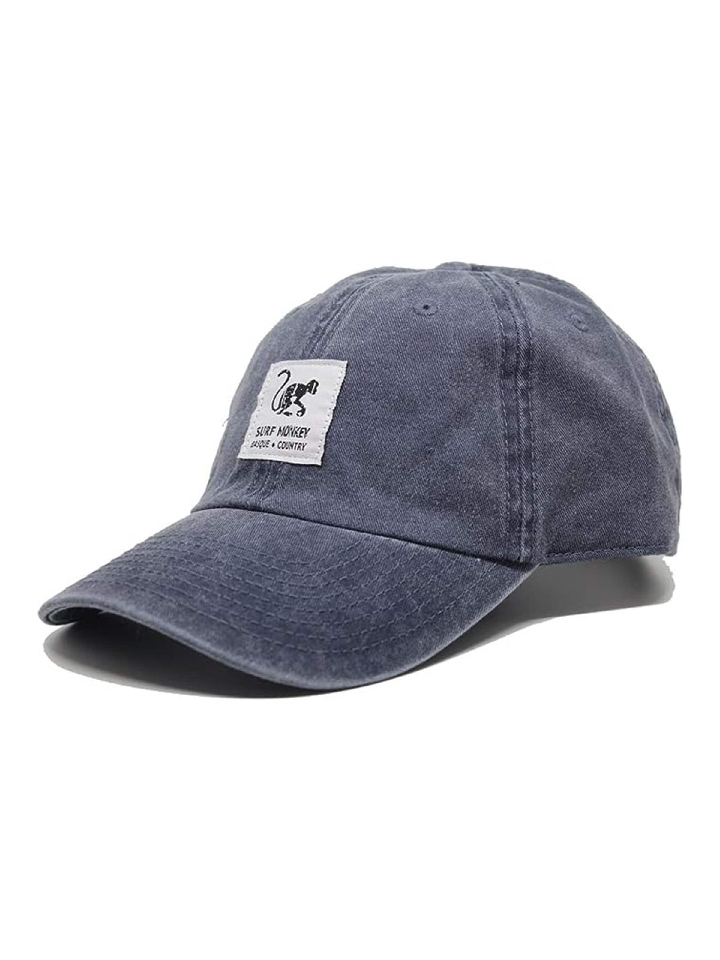 Surf Monkey Sportpet in Blauw: voorkant