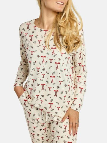 Liberte Essentiel Shirt ' ALMA-LS ' in Rood