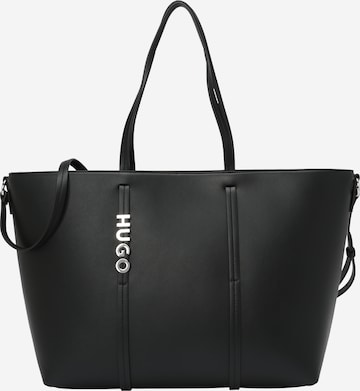 HUGO Nákupní taška – černá: přední strana