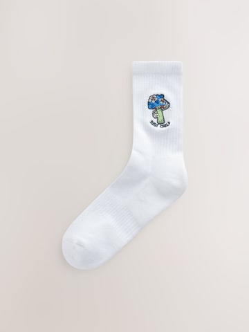 Next Socks in White