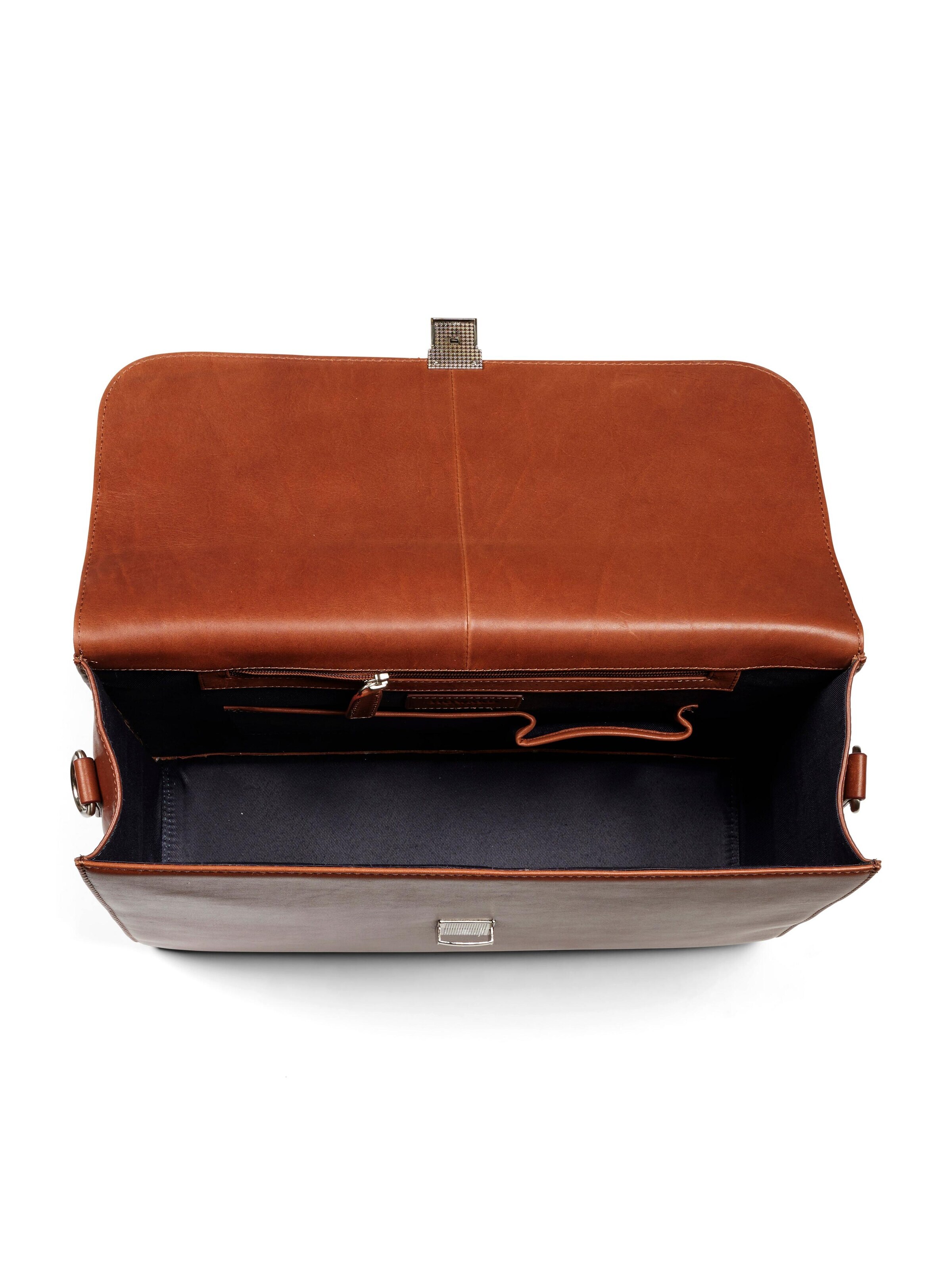 Valigetta ventiquattrore 'Briefcase Bag Eric Brown' di Howard London in marrone