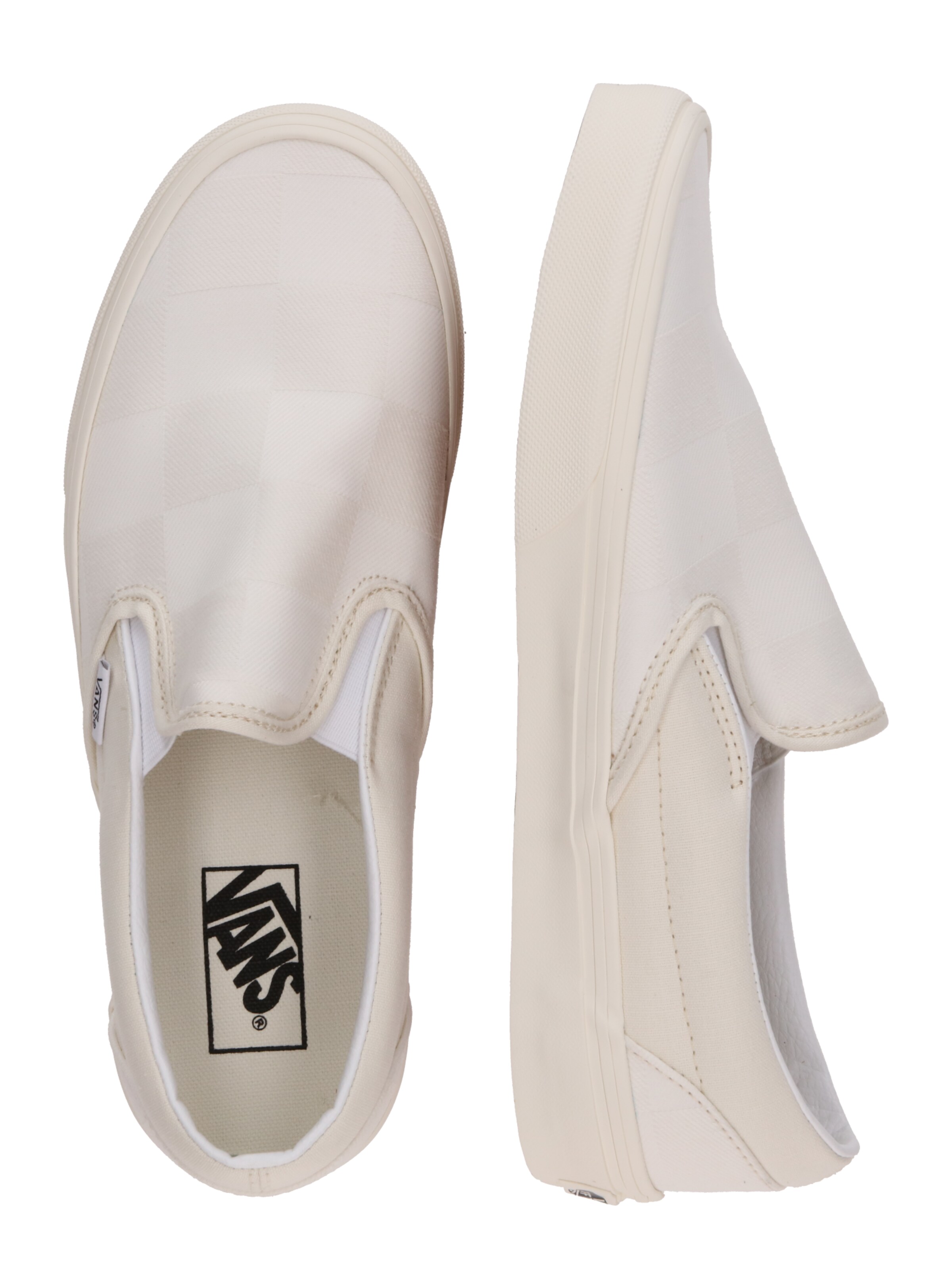 VANS Спортни обувки Slip On 'CLASSIC' в бяло