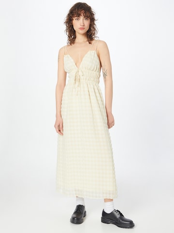 Gina Tricot Summer Dress 'Sanna' in Yellow: front