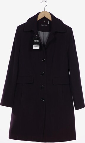 Calvin Klein Jacket & Coat in M in Purple: front