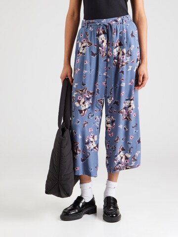 Wide leg Pantaloni con pieghe 'ONLELISABETH' di ONLY in blu: frontale