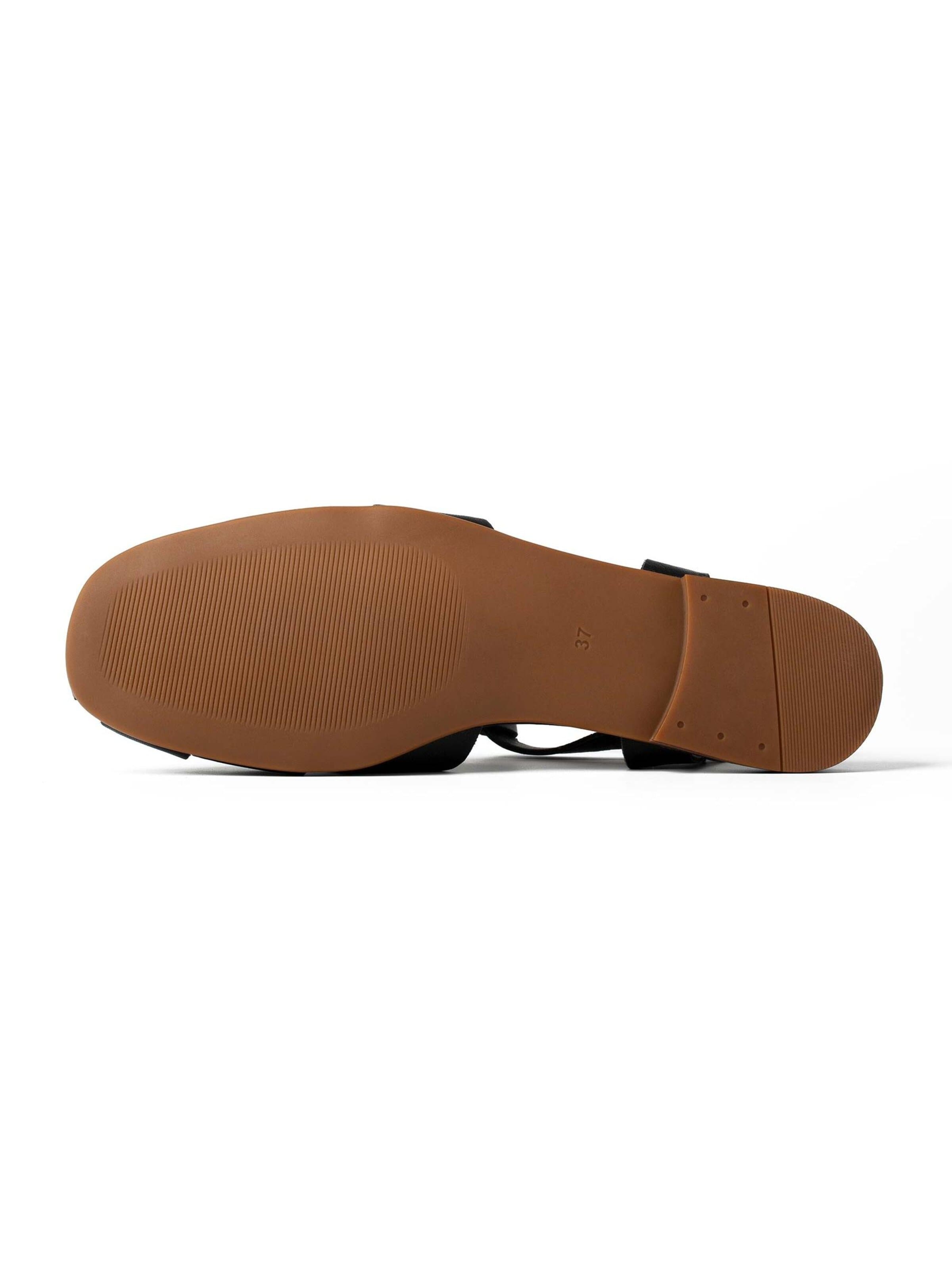 L37 HANDMADE SHOES - Zapatillas de casa 'LOST IN THE OCEAN AIR' en negro