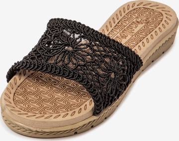 Brasileras Sandaal 'Breezie' in Zwart: voorkant