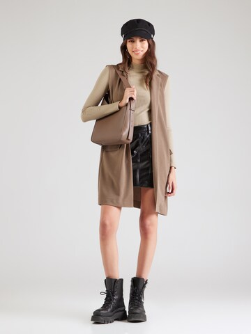 PIECES Suit vest 'PCJana' in Brown