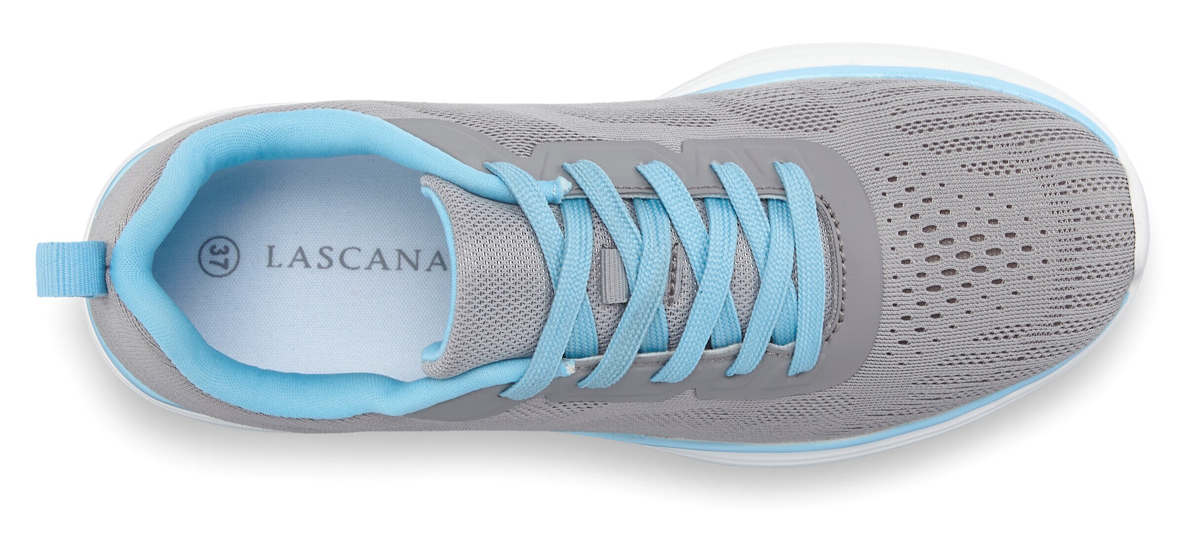 LASCANA Sneaker in Grau