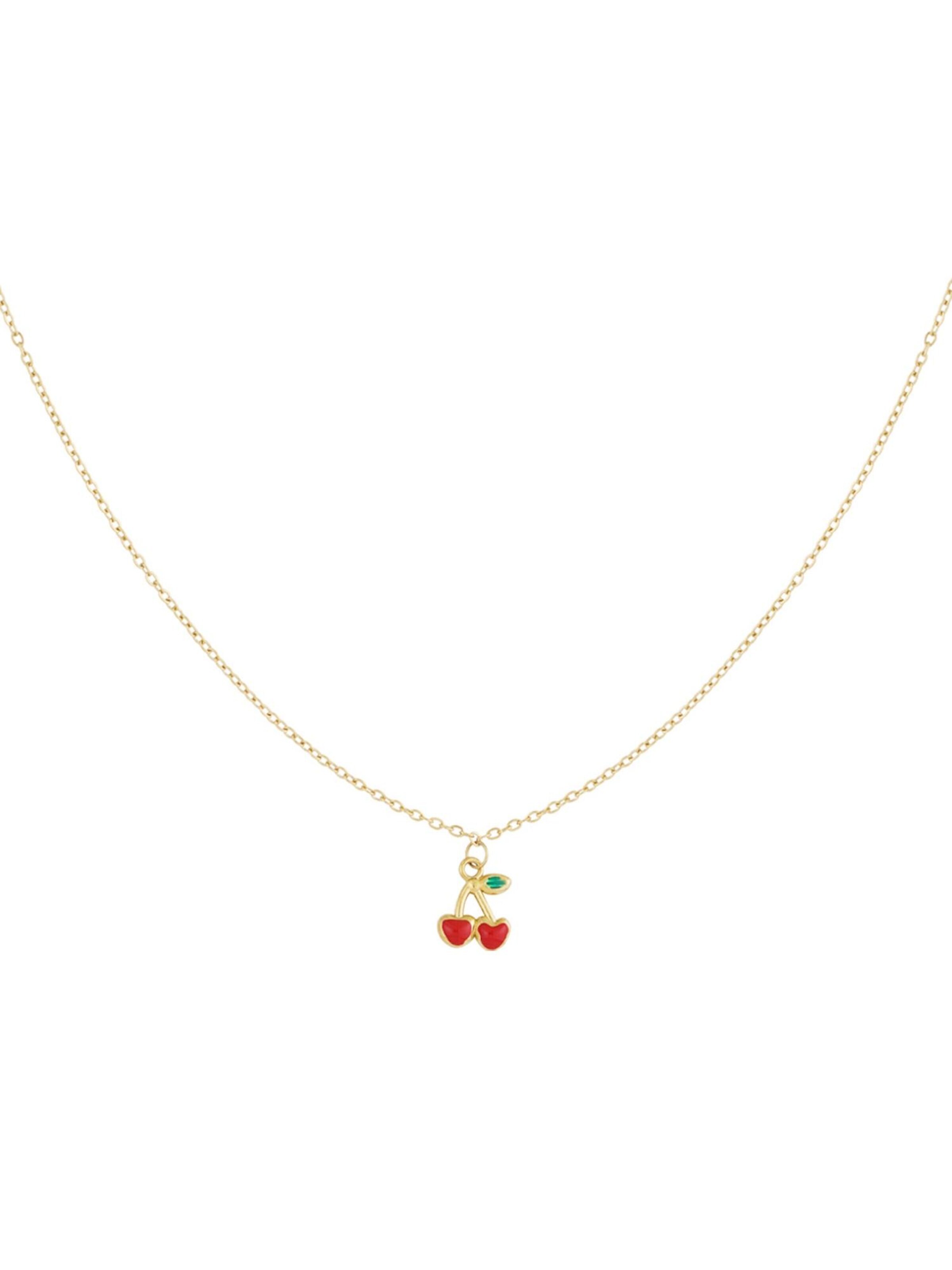 Collana 'CHERRY' di Cala Rose in oro: frontale