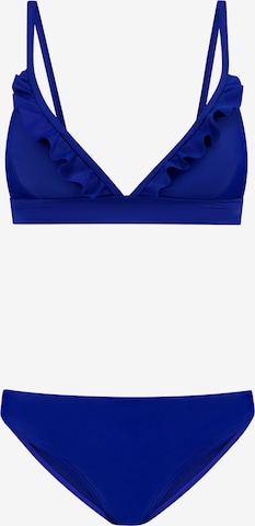Shiwi Triangle Bikini 'Beau' in Blue: front