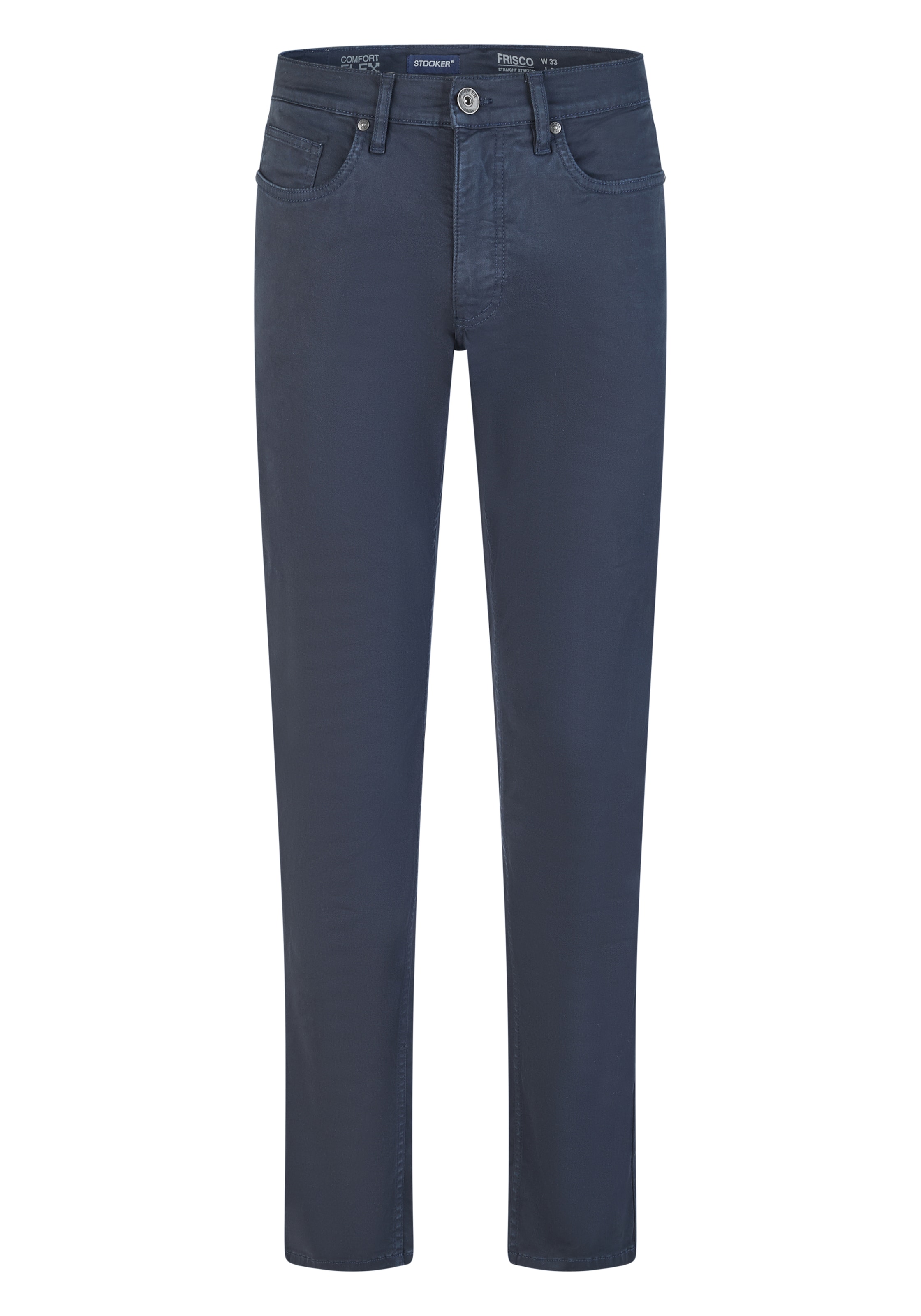 Stooker Men Regular Jeans 'Frisco Twill' in Blau: Vorderseite