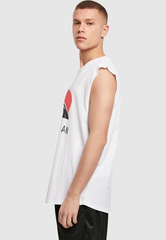 Merchcode Shirt 'Japan' in Weiß