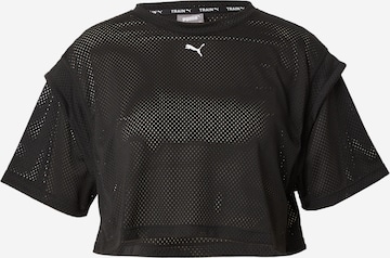 PUMA - Camiseta funcional 'FIT MOVE' en negro: frente