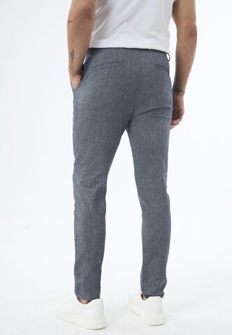 Regular Pantaloni eleganți de la Jimmy Sanders pe albastru